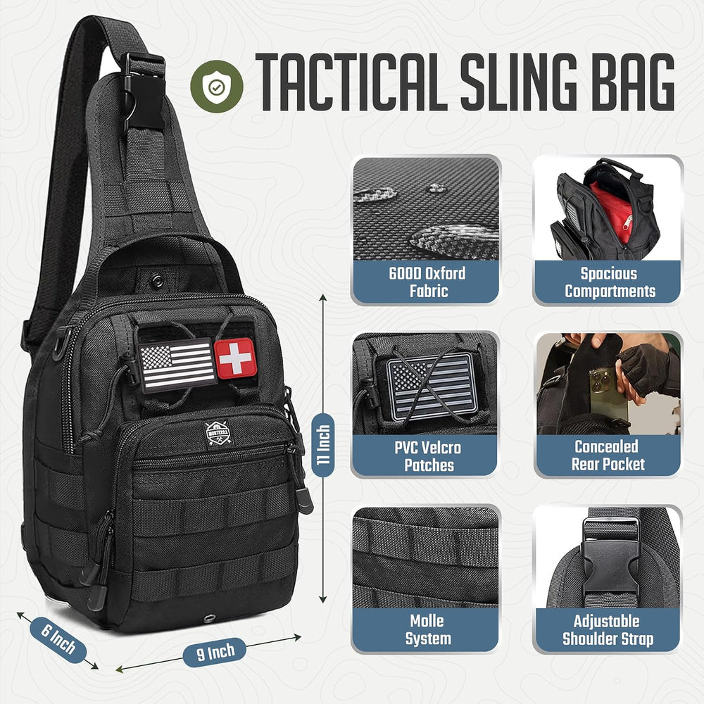 Monterra Survival Kit, 250 Pcs, Emergency Gear and Supplies, First Aid, Bug O...