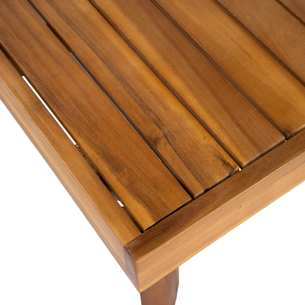 Christopher Knight Home Jetta Outdoor Coffee Table, Acacia Wood Accent Table ...