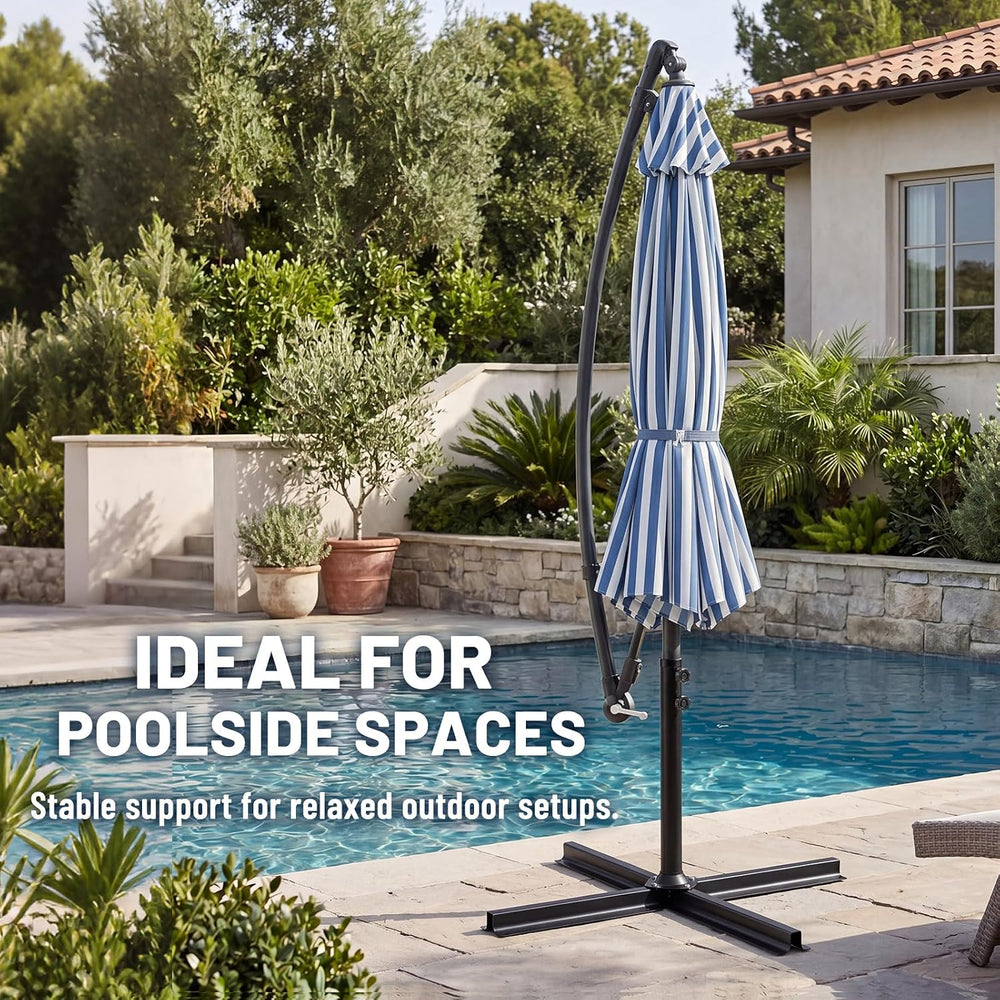 Heavy Duty Patio Umbrella Base Stand Cross Brace Kit, 39.4" x 39.4"...