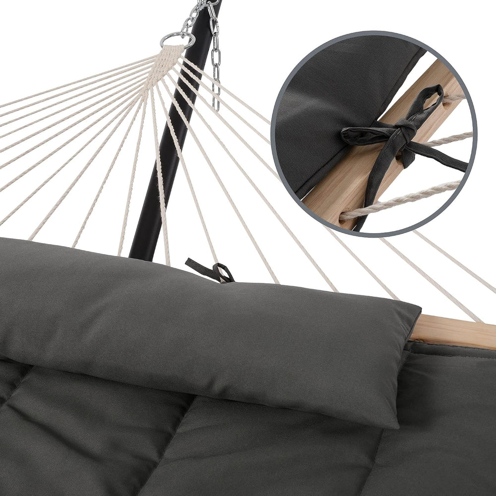 Hammocks for Outside, Two Person Hammock for Patio, Garden, Porch, Outdoor, D...