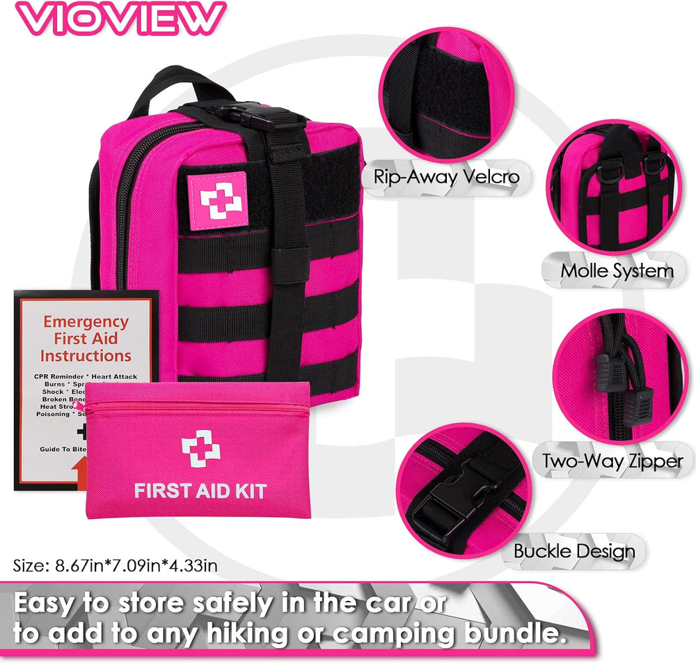 Emergency Survival Kit and First Aid Kit, Self Defense Kit Safety Kit, Surviv...