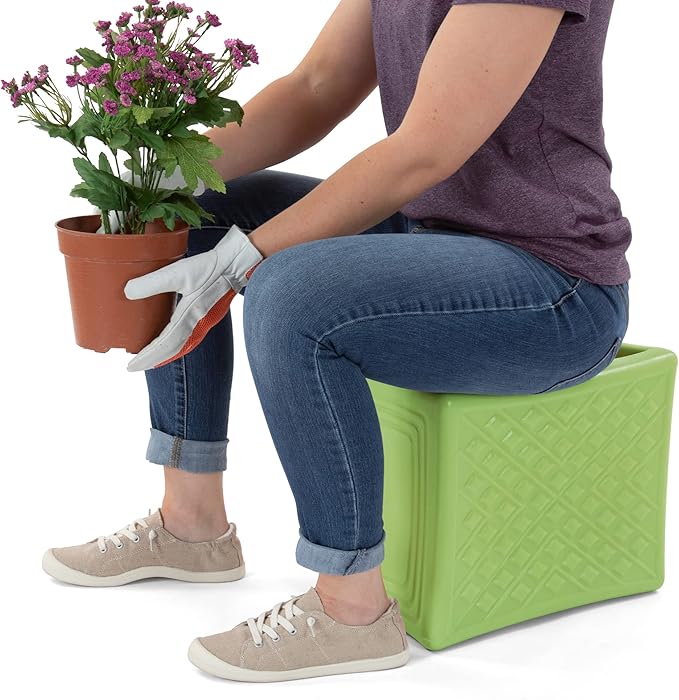 Simplay3 Handy Home 3-Level Heavy Duty Work/Garden Seat - 12" x 15"...