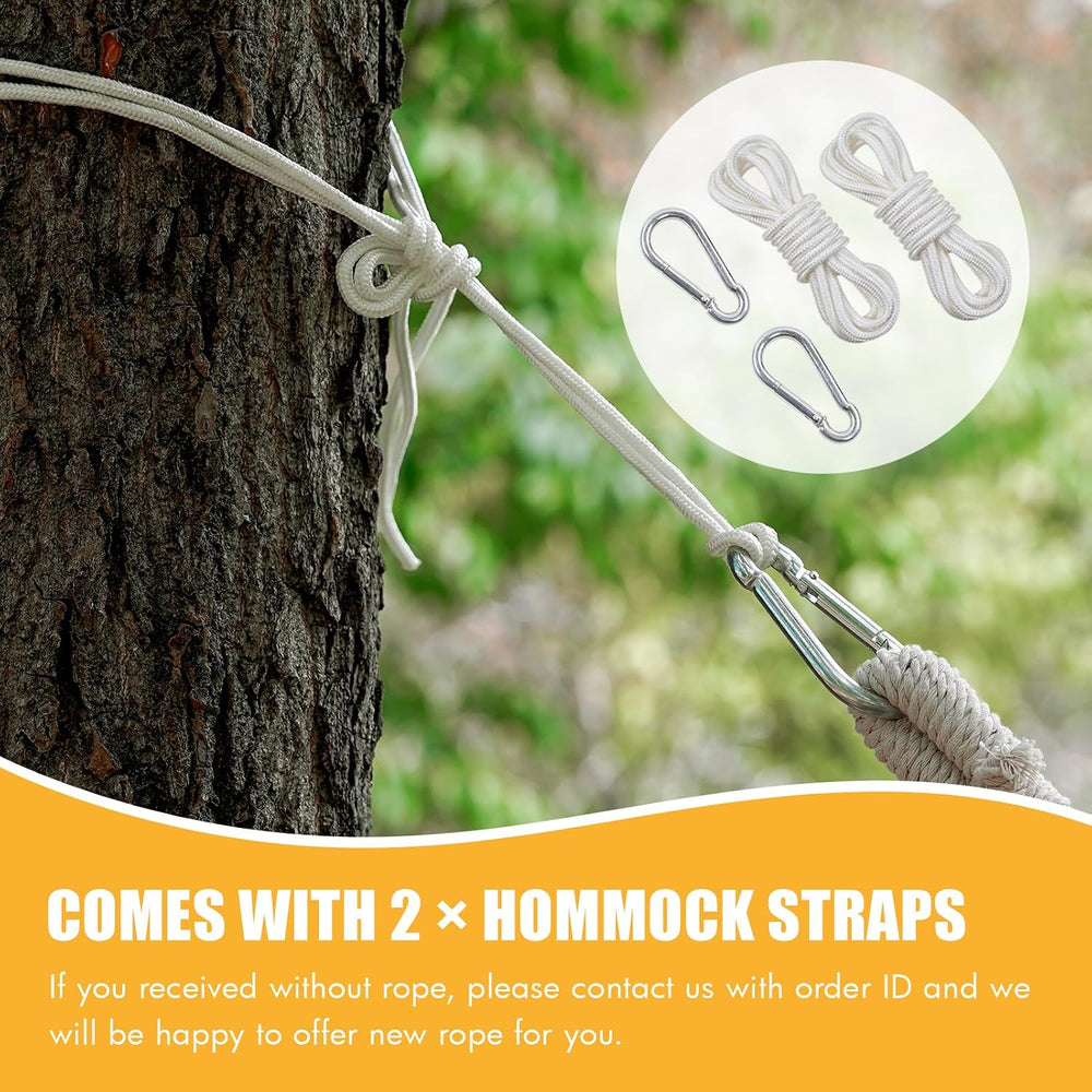 INNO STAGE Double Hammock with Tree Straps, Extra Large 2 Persons Hammock