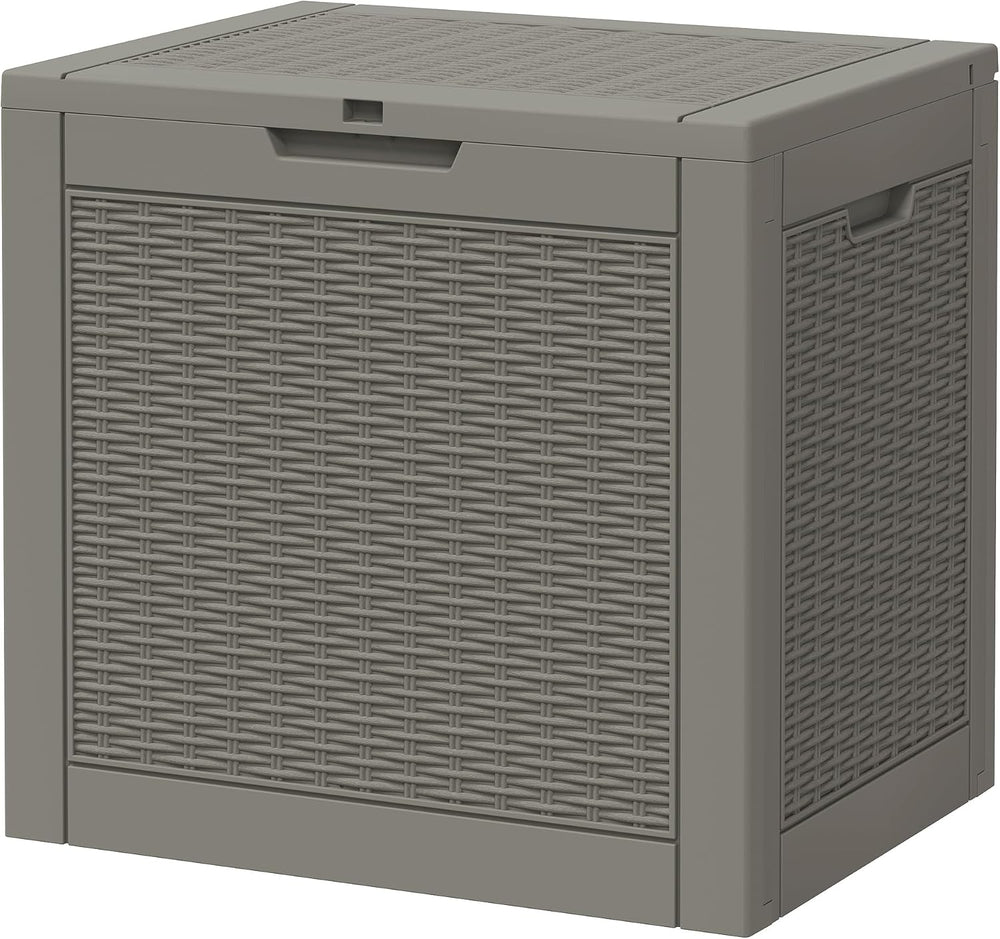 NUNU LAB 30 Gallon Outdoor Storage Box Waterproof, Outside Package Delivery D...