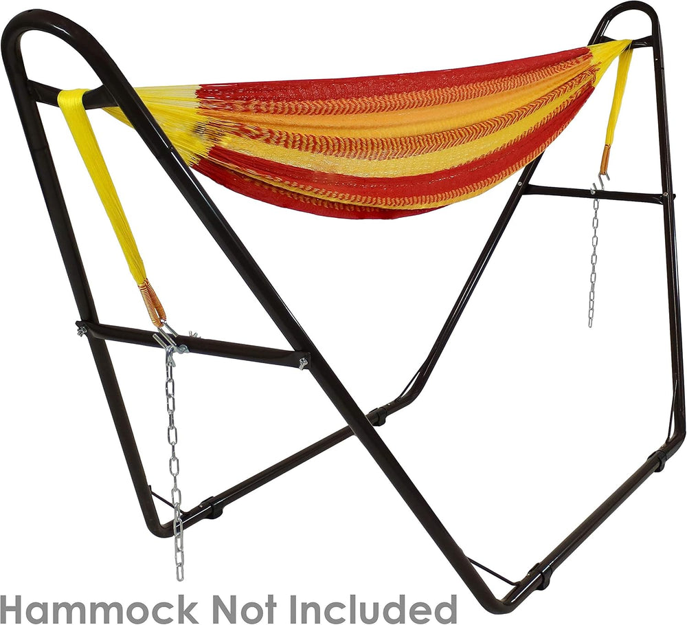 Sunnydaze Universal Heavy-Duty Hammock Stand for Outside, Chains Included