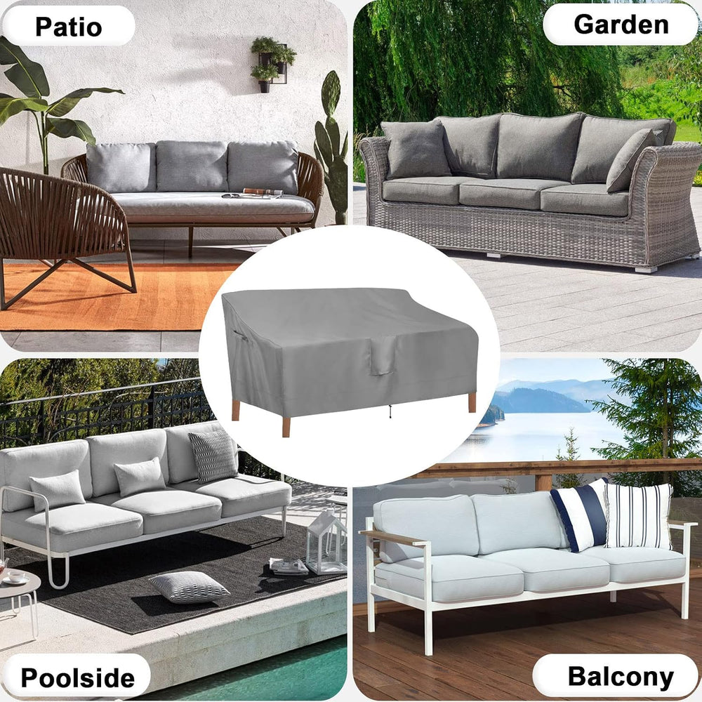OutdoorLines Outdoor Waterproof Loveseat Couch Cover