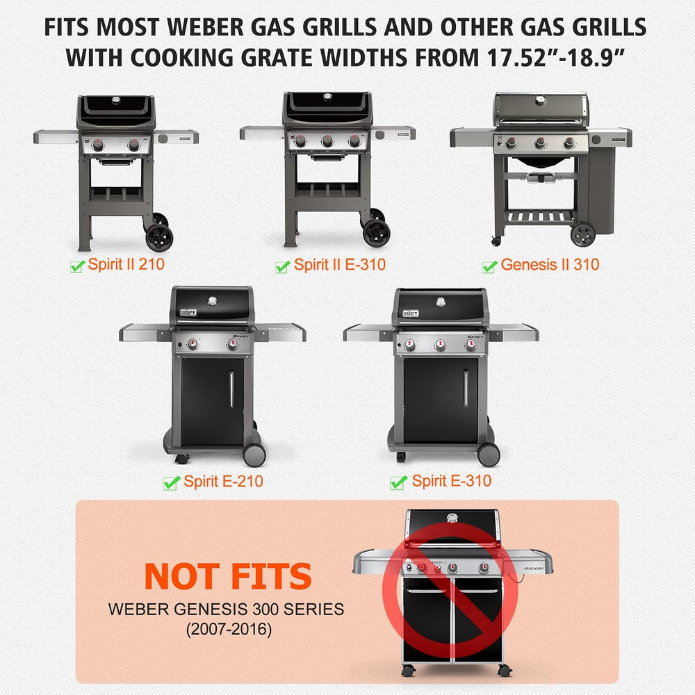 onlyfire Adjustable Charcoal Tray Stainless Steel Charcoal Ash Pan | Fits for...