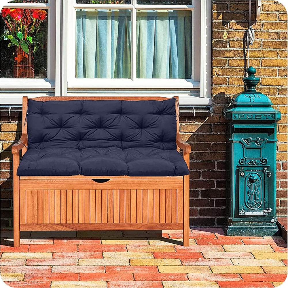 Swing Cushion Replacement Outdoor Porch Waterproof Bench Cushion 2-3 Seater W...