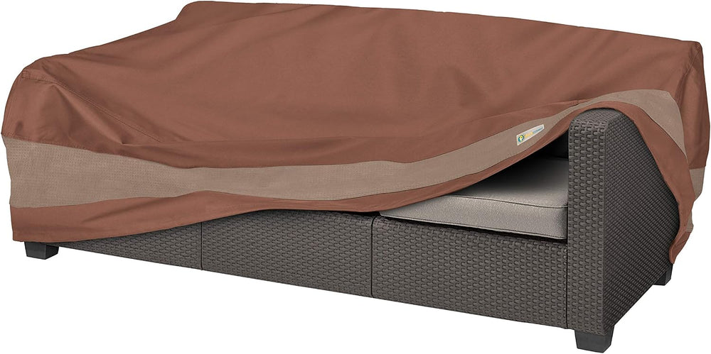 DUCKCOVERS Ultimate Waterproof Patio Sofa Cover, Outdoor Couch Cover with All...
