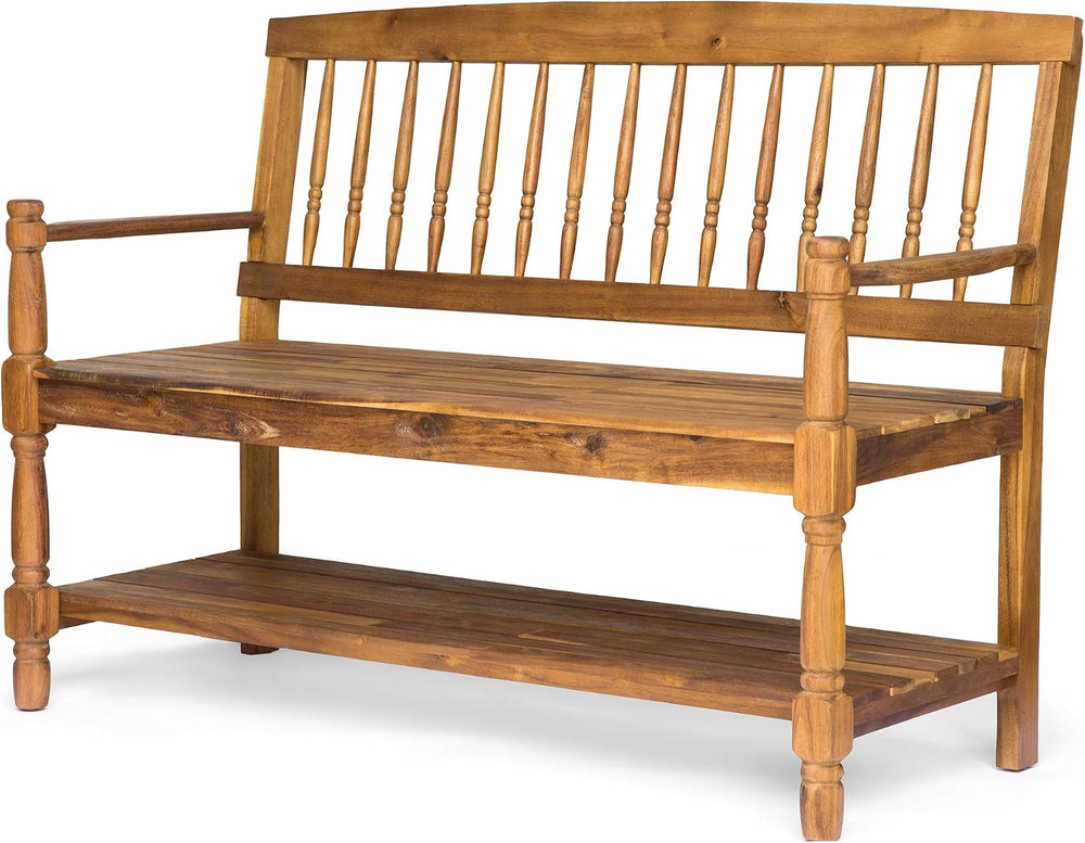 Great Deal Furniture Christopher Knight Home Cody Outdoor Acacia Wood Bench w...