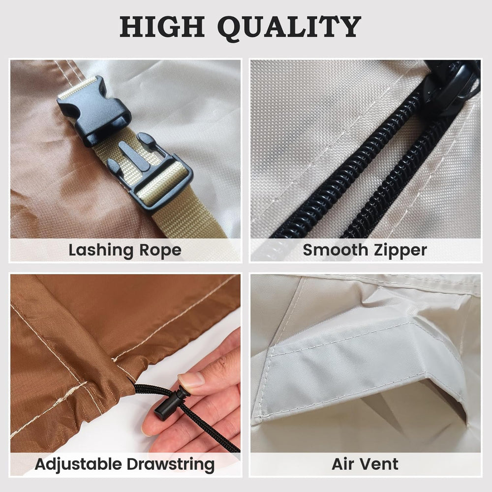 Outdoor Swing Covers Waterproof for Patio Swing 3 Seater