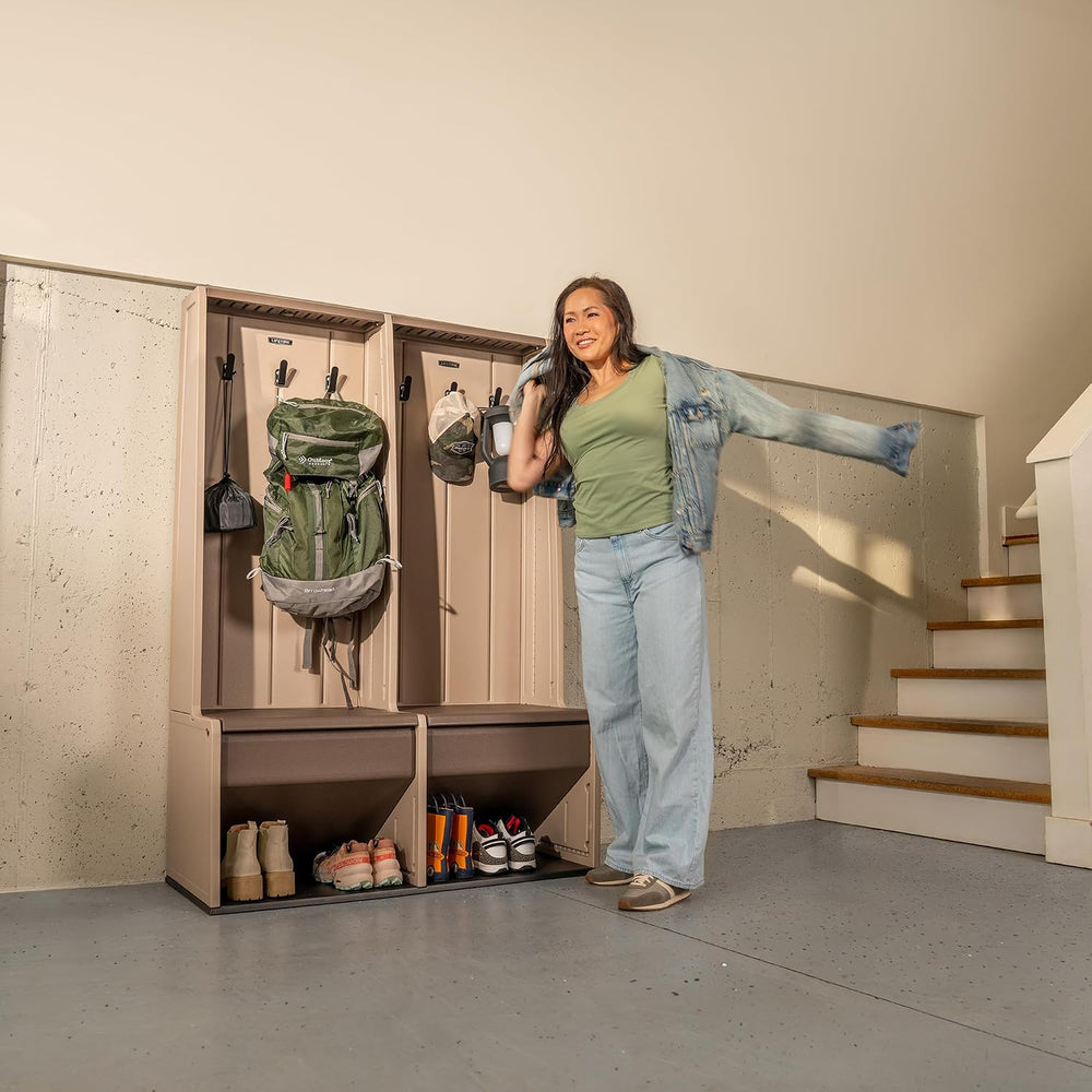 LIFETIME Home & Garage Storage Locker, Multi Purpose Organizer