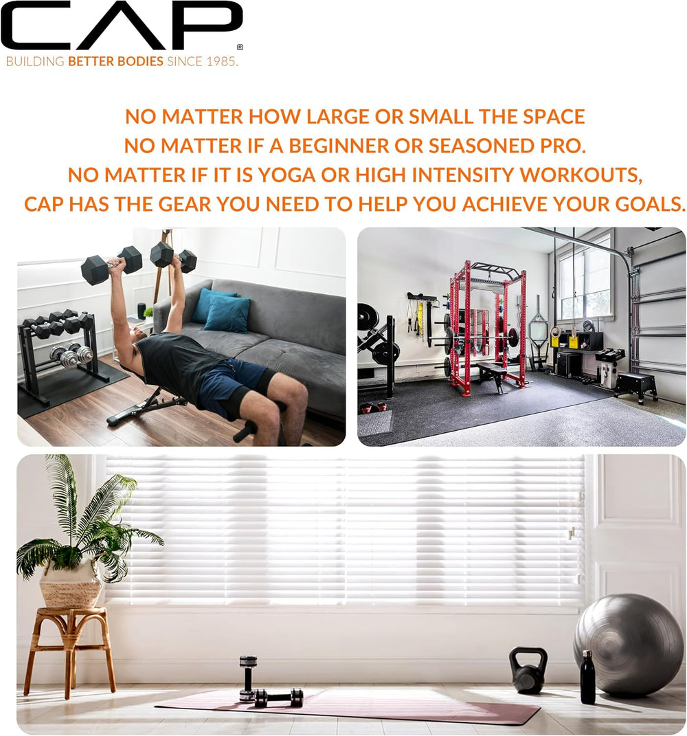 CAP Adjustable Utility Weight Bench, Economy and Elite Options