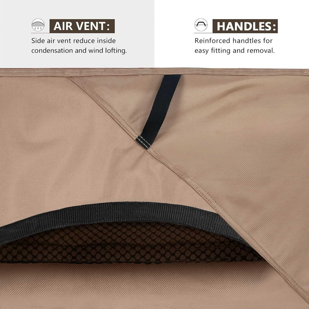 ULTCOVER Waterproof Round Patio Table Cover 60 inch