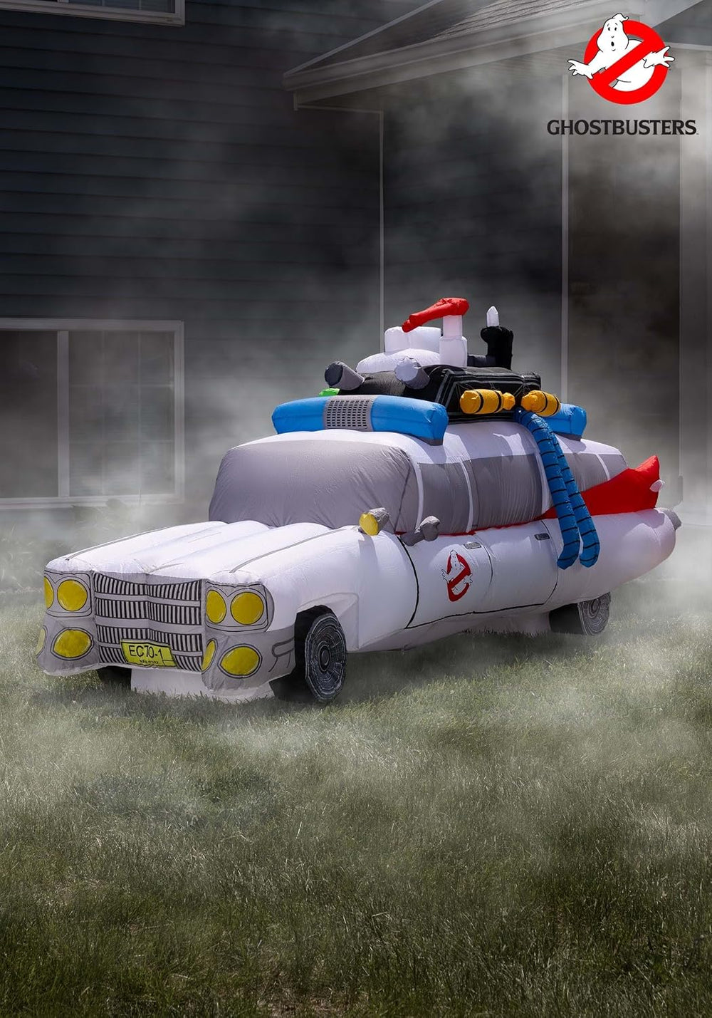 Ghostbusters Inflatable Ecto-1 Car Halloween Decoration