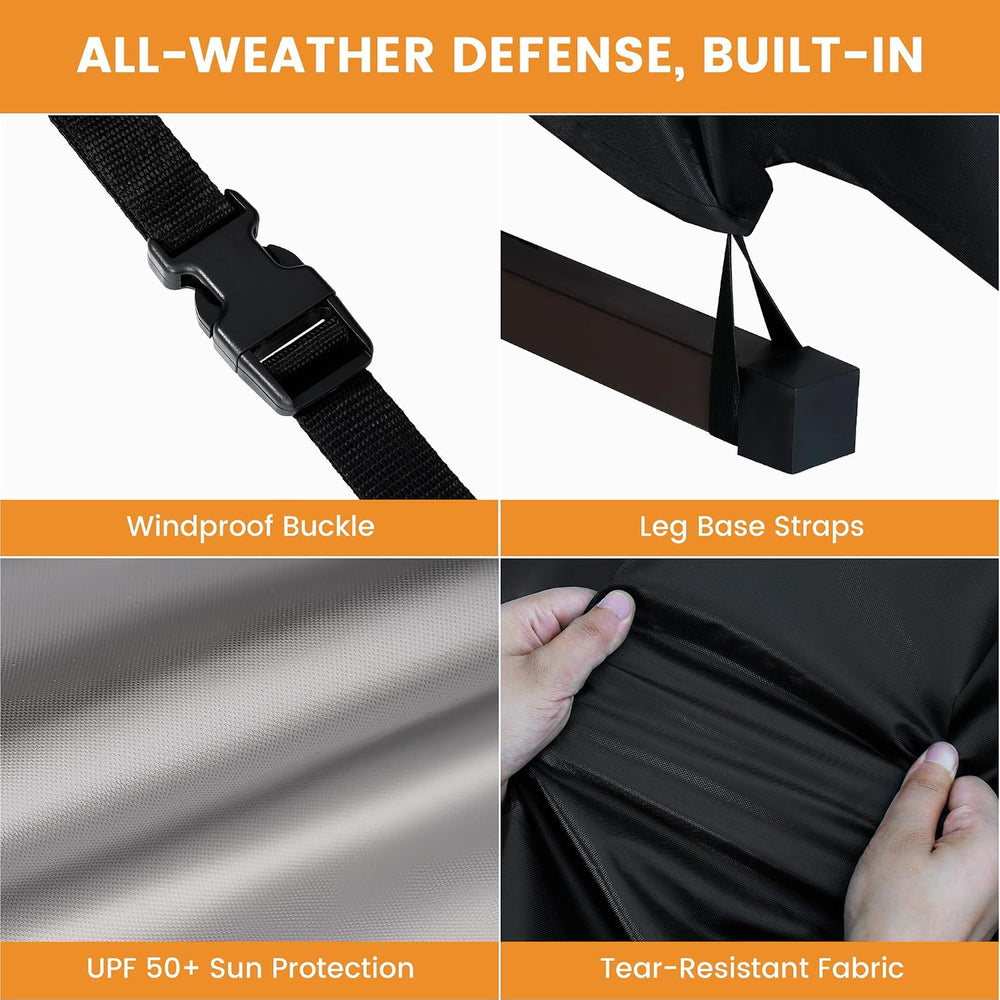 Lazy Daze Oxford Waterproof Hammock and Stand Cover for 13-15 FT Hammock