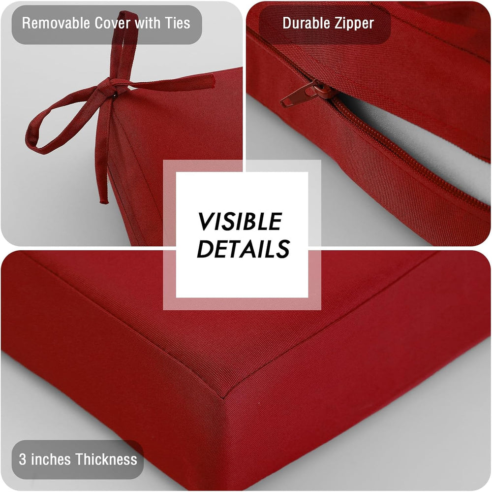 idee-home Outdoor Bench Cushion Waterproof