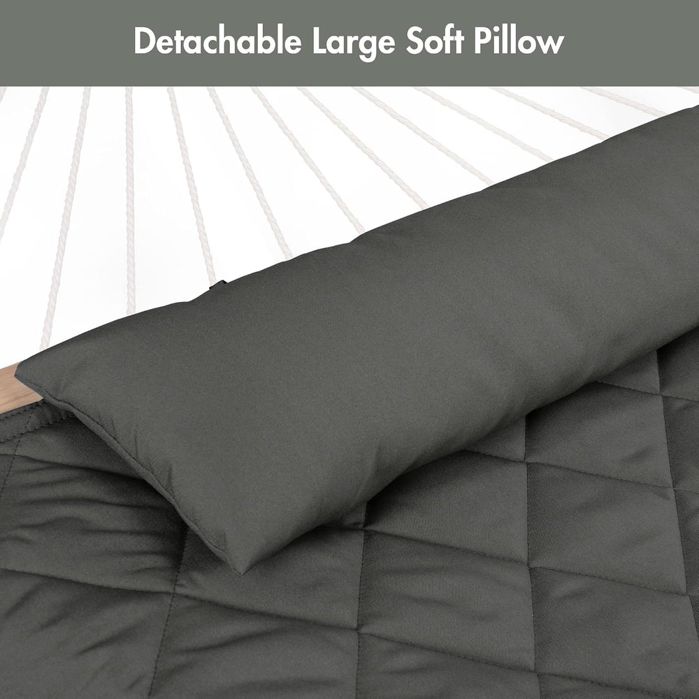 ANOW Portable Hammock Pad with Pillow, Replacement Hammock Pad, Grey | Heavy ...