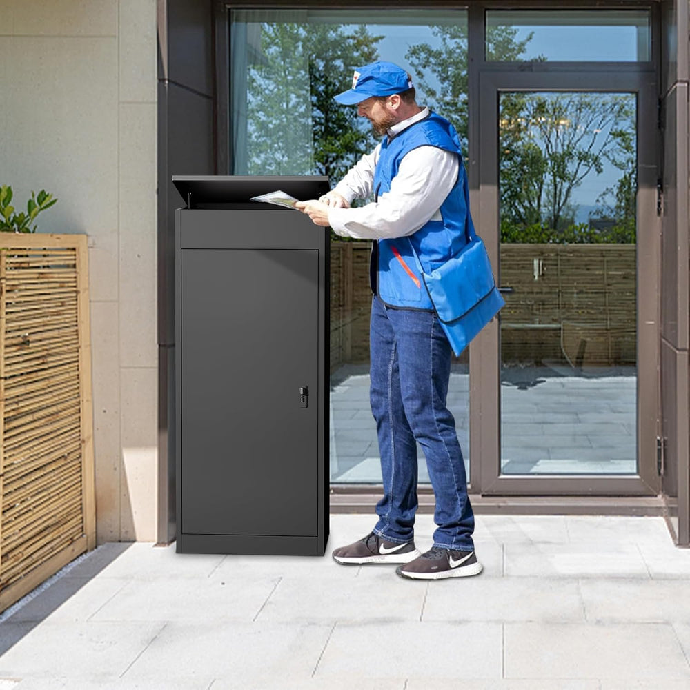 Extra-Large Outdoor Package Delivery Box,19.7" x 16.1" x 50",W...