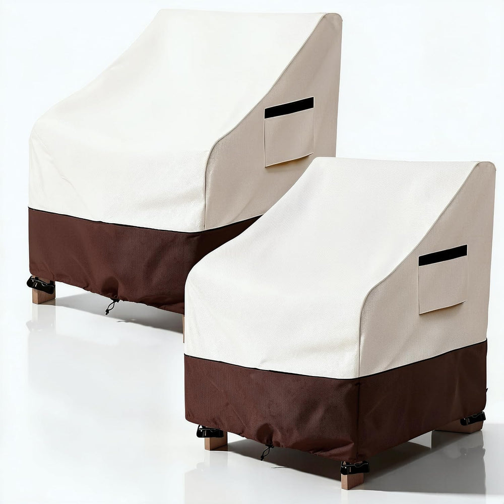Patio Chair Covers 2 Pack - Waterproof Heavy Duty Patio Furniture Covers for ...