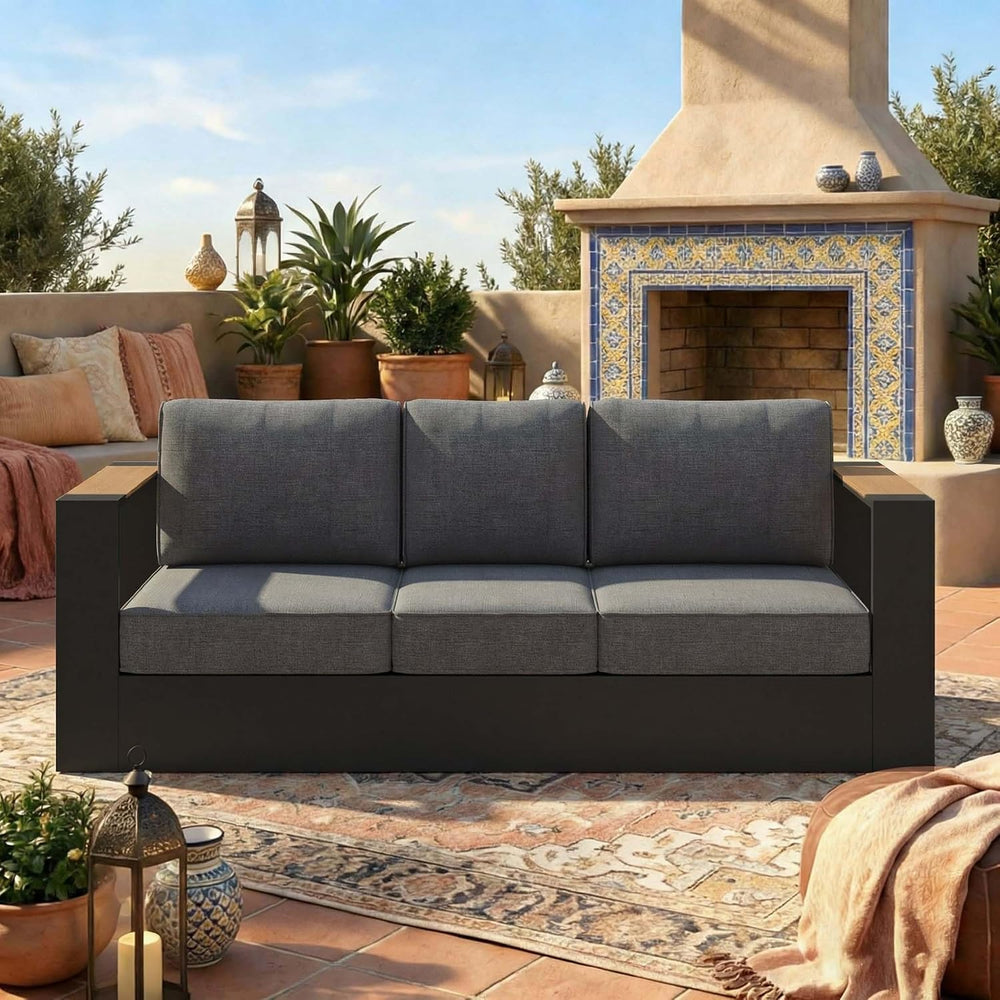 LayinSun 1 Pieces Aluminum Patio Furniture Set