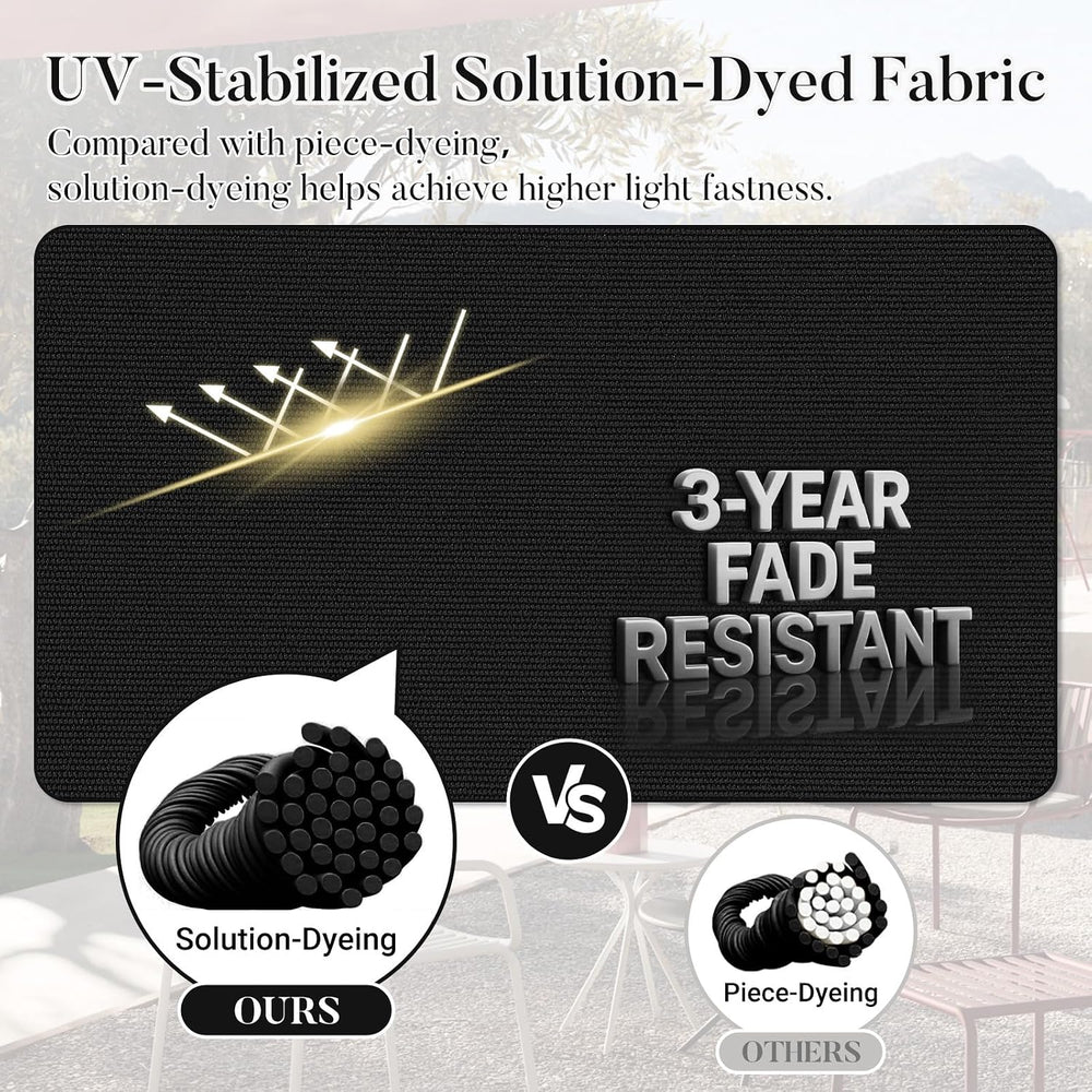 Basic Beyond Outdoor Cushions for Patio Furniture: Waterproof & UV Resist...