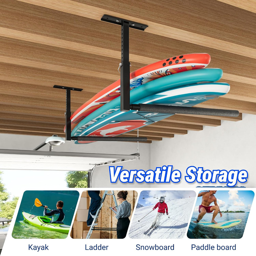 FLEXIMOUNTS Adjustable Overhead Ladder Rack, 35" Extended Arms