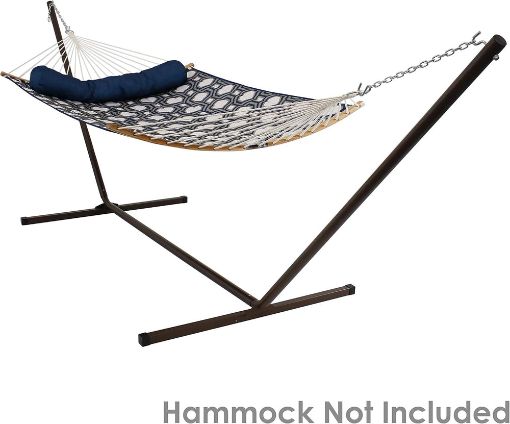 Sunnydaze Heavy-Duty Hammock Stand for Outside, Bronze, Easy Assembly