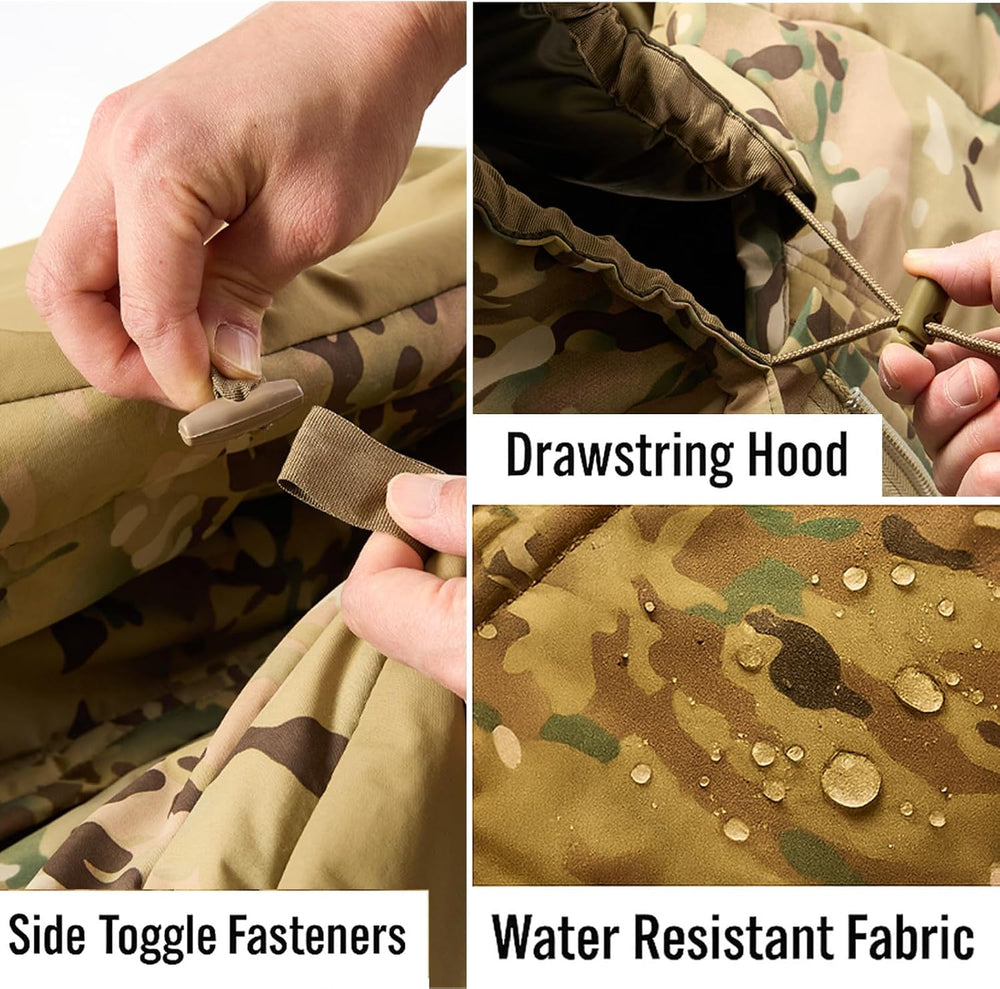 MT British Army Pattern 1958 Style Sleeping Bag with Compression Sack
