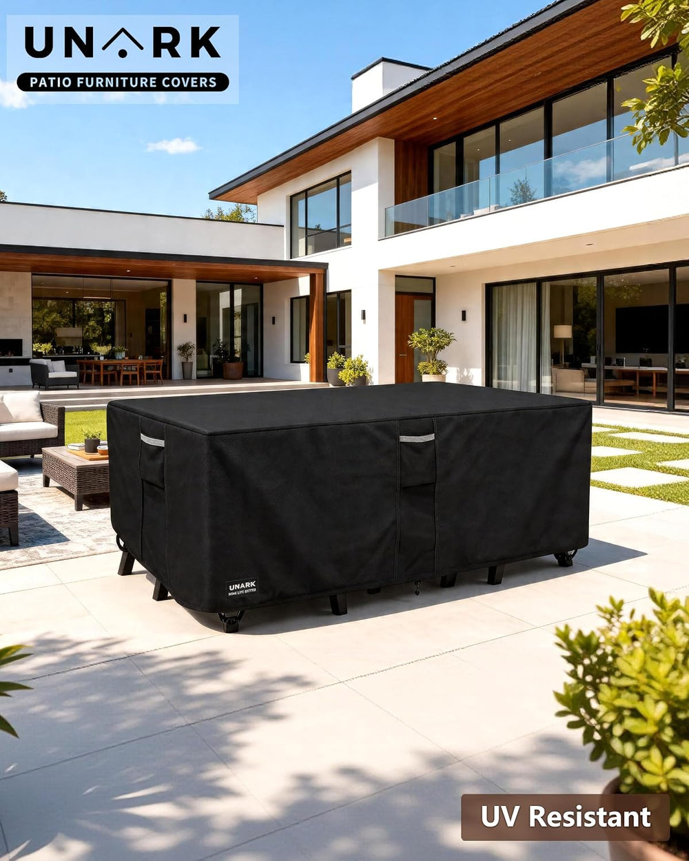 Outdoor Furniture Covers Waterproof for Patio Furniture Set, Heavy Duty 600D ...