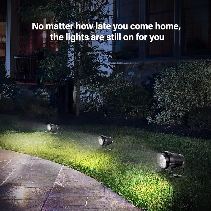 LemonBest Landscape Lights - 5W 110V Outdoor Spotlight - Waterproof IP65-3000...
