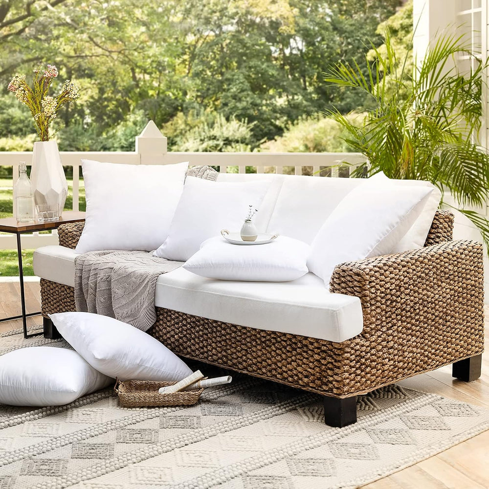 Phantoscope Outdoor Pillows Waterproof 20x20 Outdoor Pillow Inserts 4 Pack