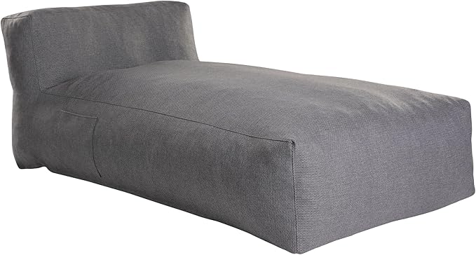 Outdoor Bean Bag Lounger Chair, Big Comfy Outdoor Daybed for Sunbathing and T...