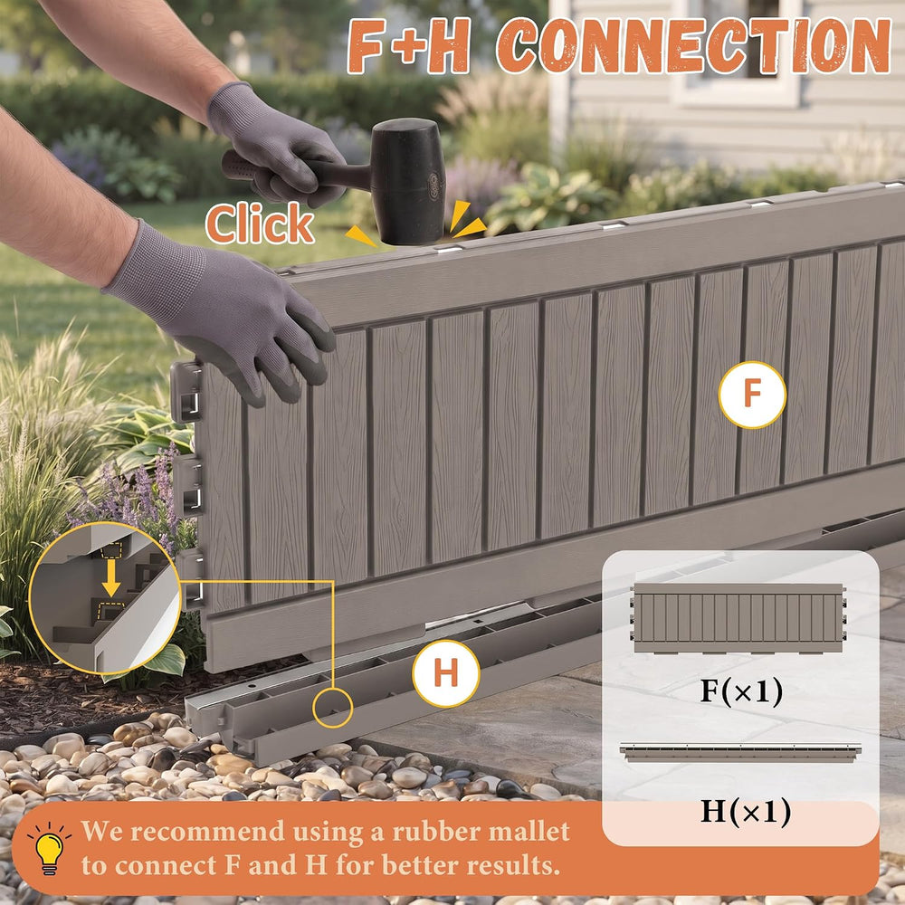 80 Gallon Outdoor Storage Bench, Grey Stripe