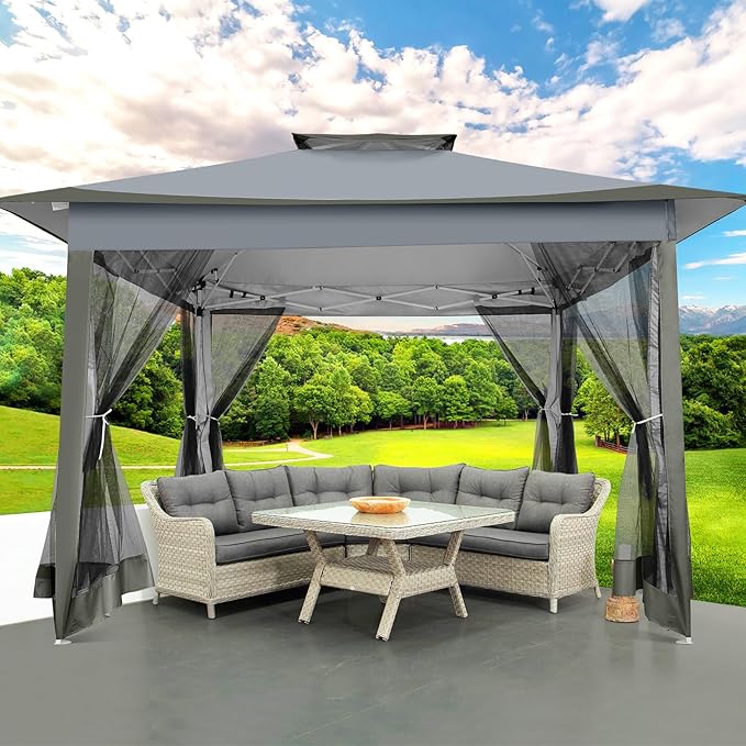 COBIZI 12x12 FT Pop up Gazebo on Clearance Outdoor pop up Canopy Tent,carpas ...