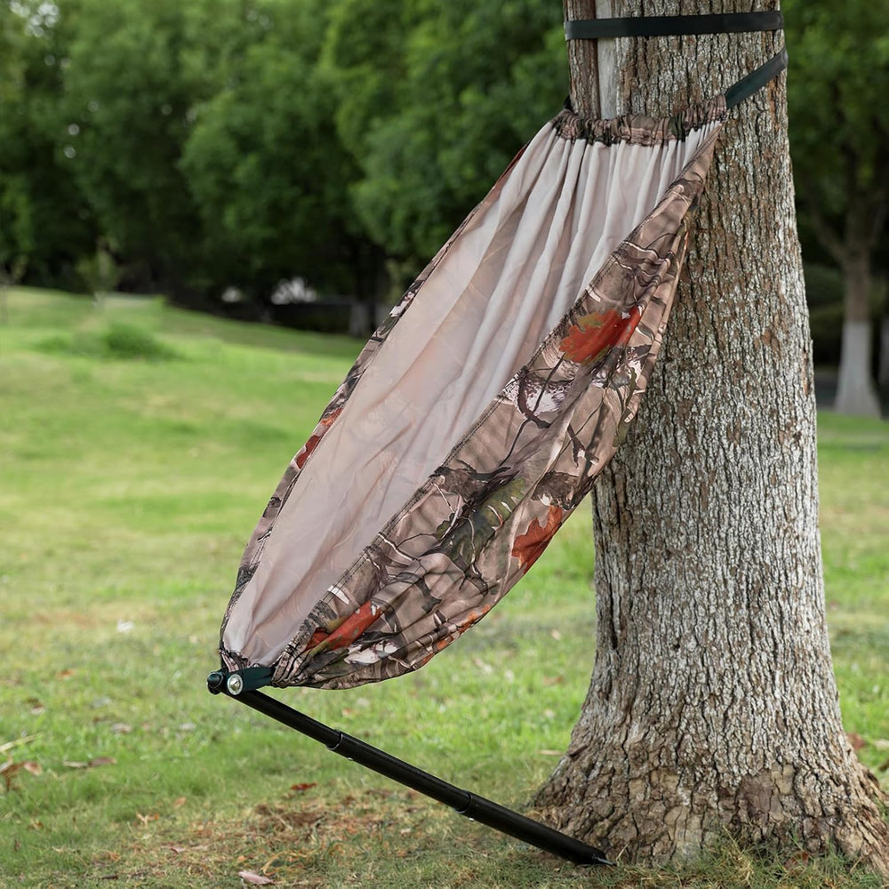 Camo Tree Camping Chair Hunting Hammock Seat Hunting Chair Portable and Light...