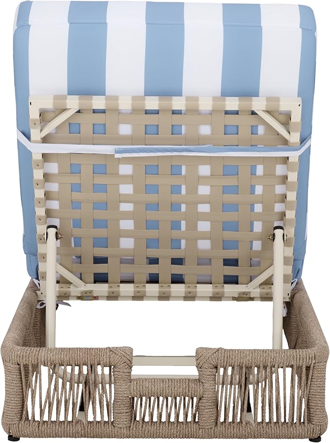 SAFAVIEH Outdoor Patio Furniture Collection - Gillian Heather Tan Rope Daybed...