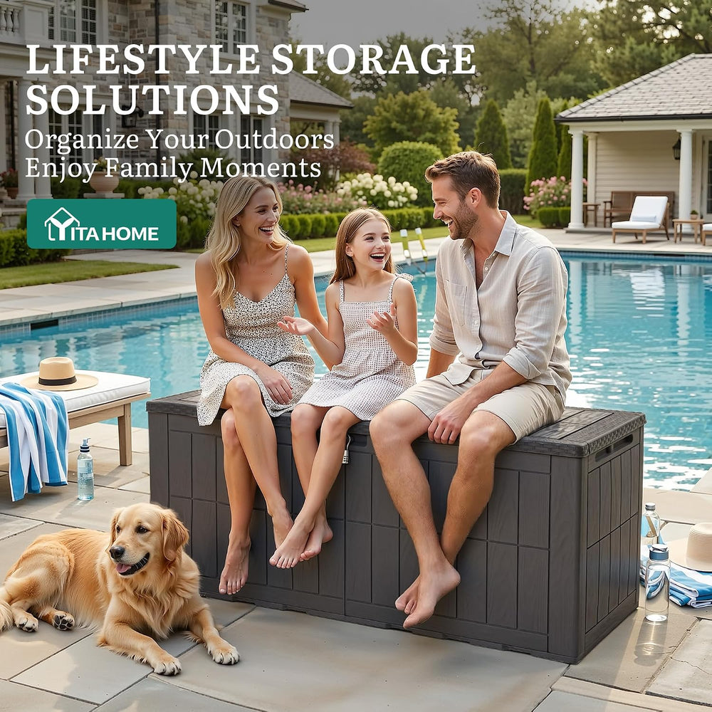 YITAHOME 134 Gallon Large Deck Box