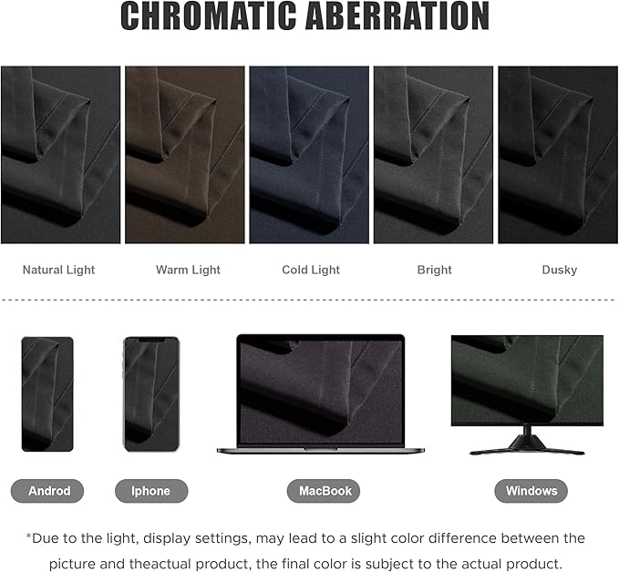 BONZER Waterproof Indoor/Outdoor Curtains for Patio Thick Privacy Grommet Cur...