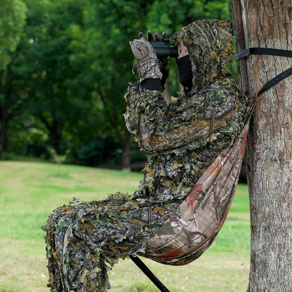 Camo Tree Camping Chair Hunting Hammock Seat Hunting Chair Portable and Light...