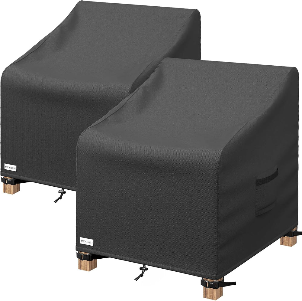 MR.COVER 900D Outdoor Chair Covers Fits Chair Up to 32" W 37" D 35&...