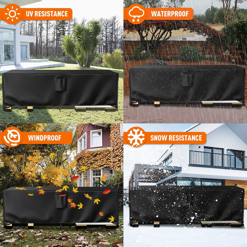 Patio Furniture Covers, Outdoor Furniture Cover Waterproof, 108L x 82W in