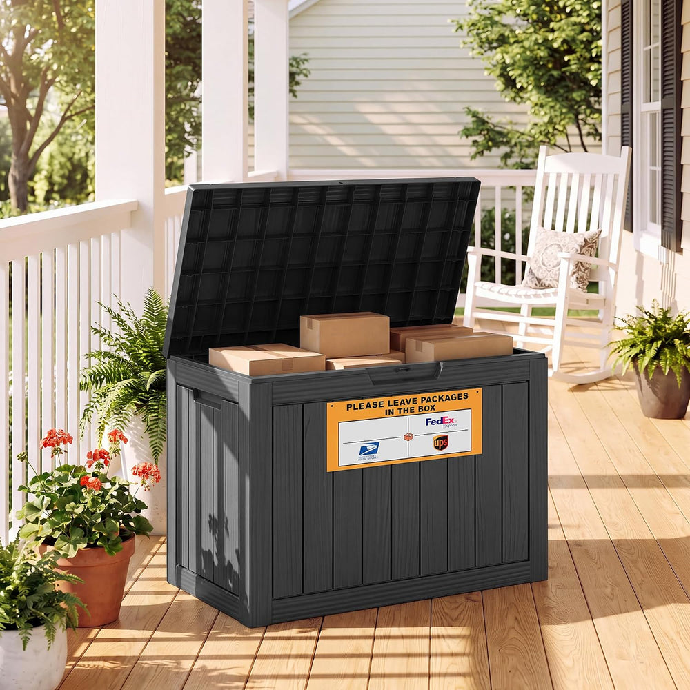 Bifanuo Package Delivery Box for Outside, 50 Gallon Parcel Drop Box