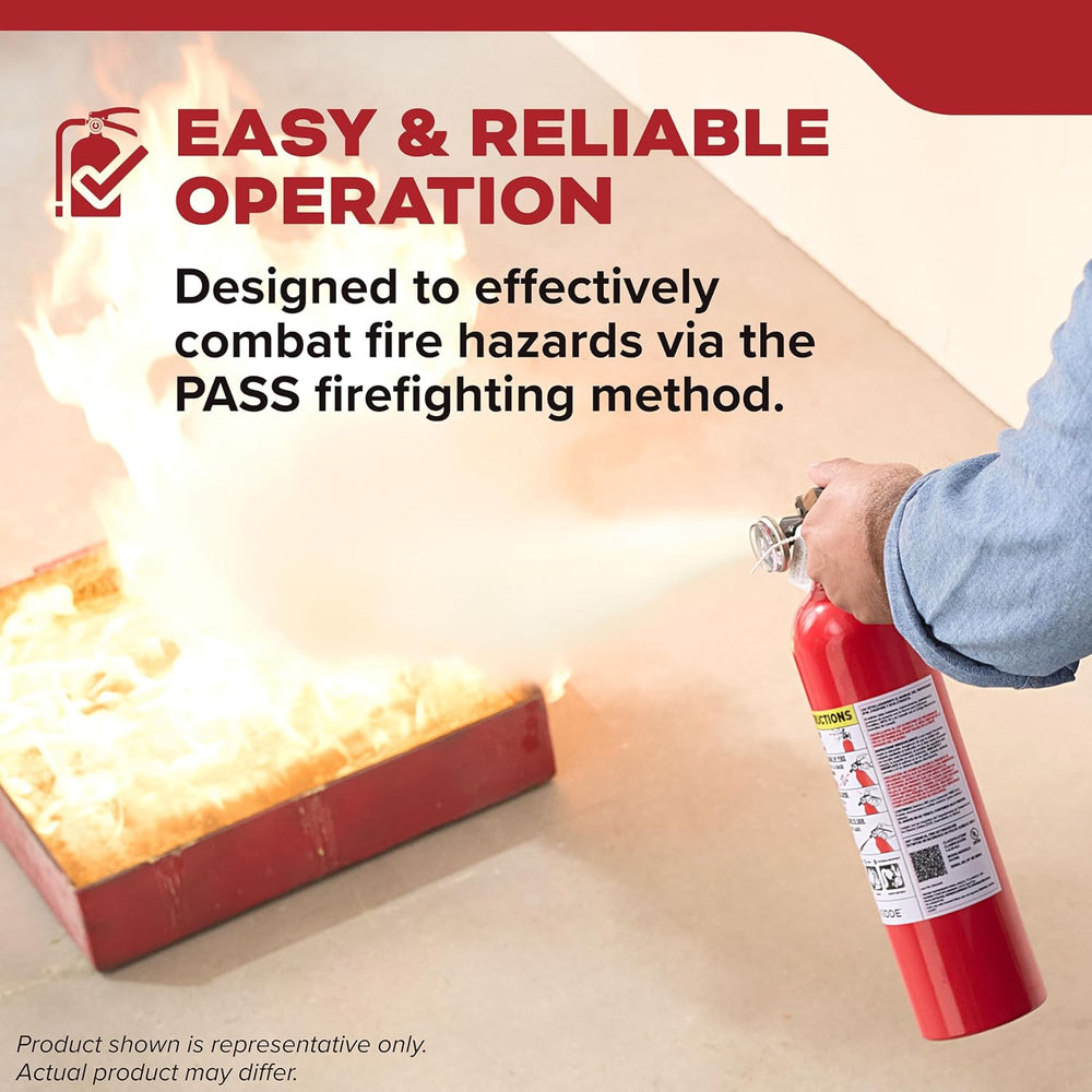 Kidde Basic 5 Fire Extinguisher for Home, 5-B:C, FA5G