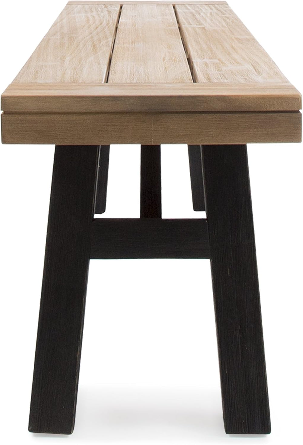 Christopher Knight Home Bettina Outdoor Acacia Wood Dining Bench with Brushed...
