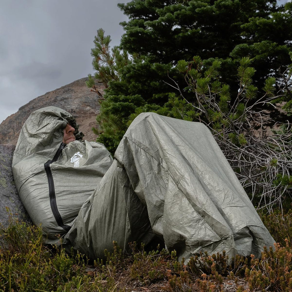 Mountain Lab Exhale Emergency Bivy Breathable Sleeping Bag Survival Sleeping ...