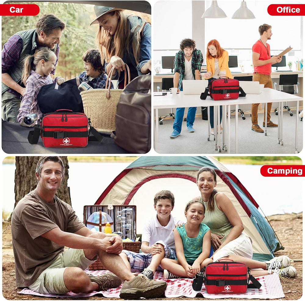 Poygik Premium 420-Piece Large First Aid Kit for Home, Car, Camping
