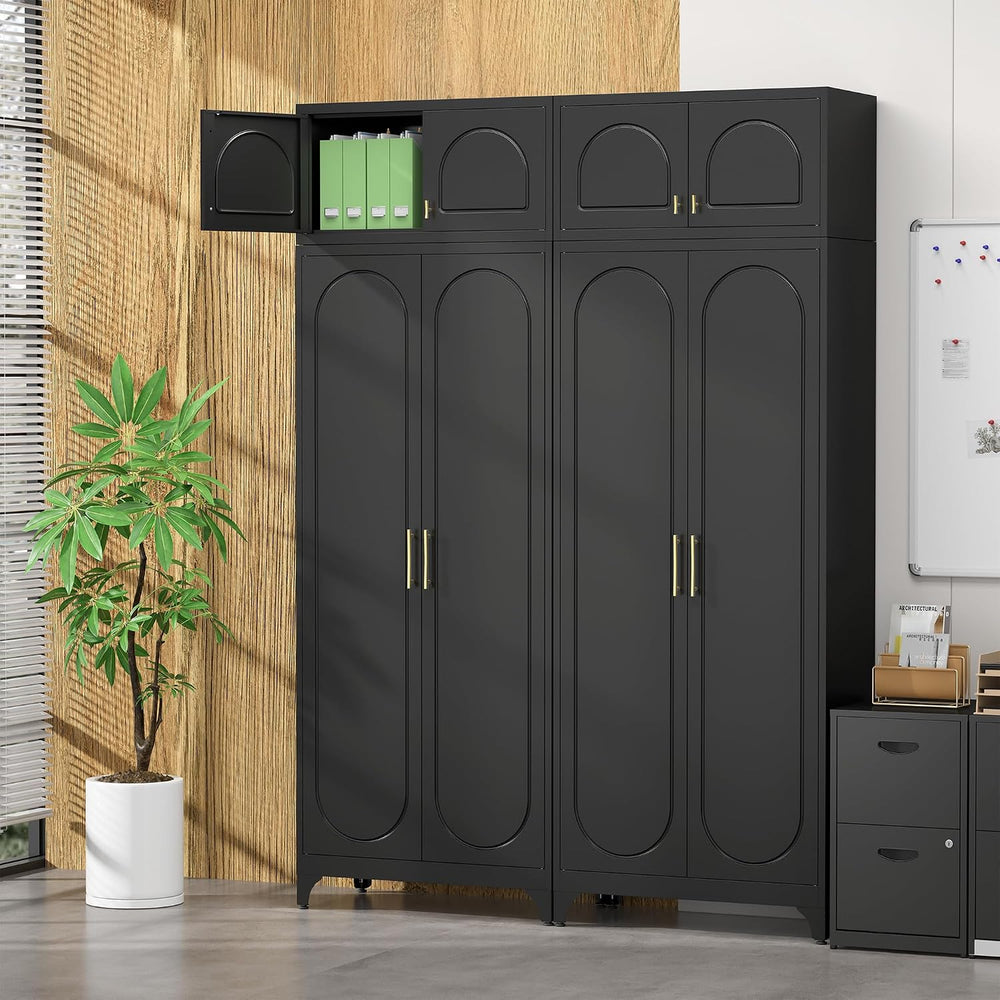 Metal Wall Cabinet,Upper Cabinet for Large Storage Cabinet