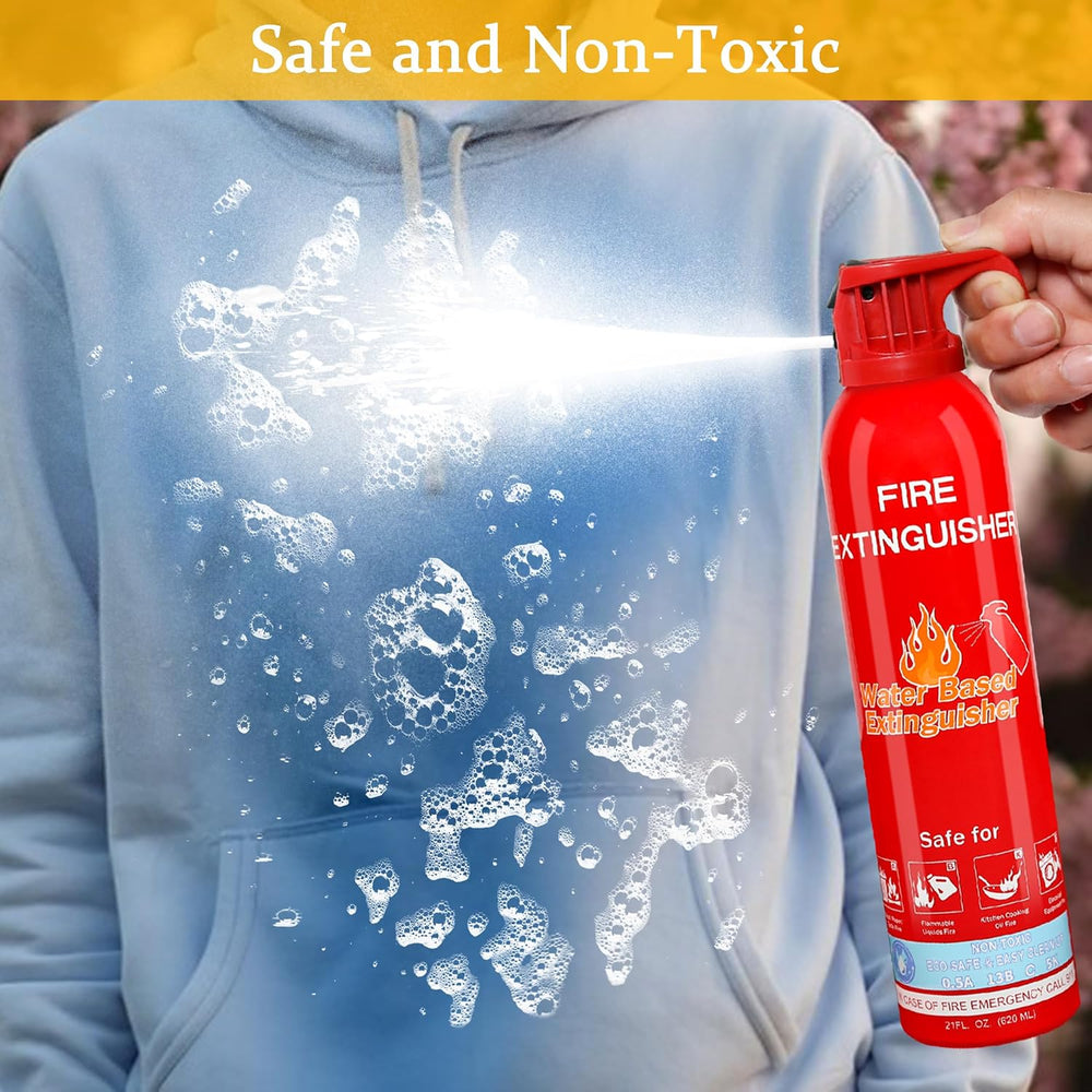 6 Pack Fire Extinguishers for Home with Mount
