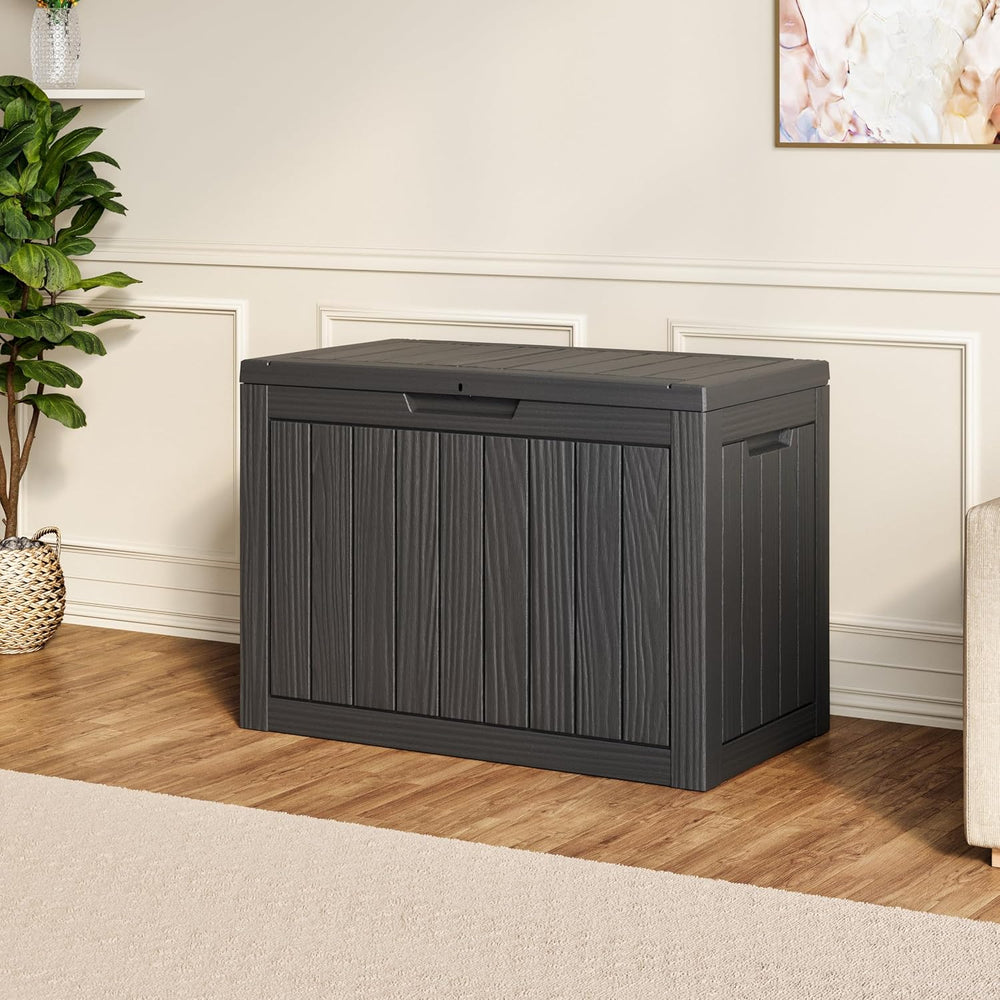 55 Gallon Package Delivery Box for Outside, Waterproof Storage Box with Locka...